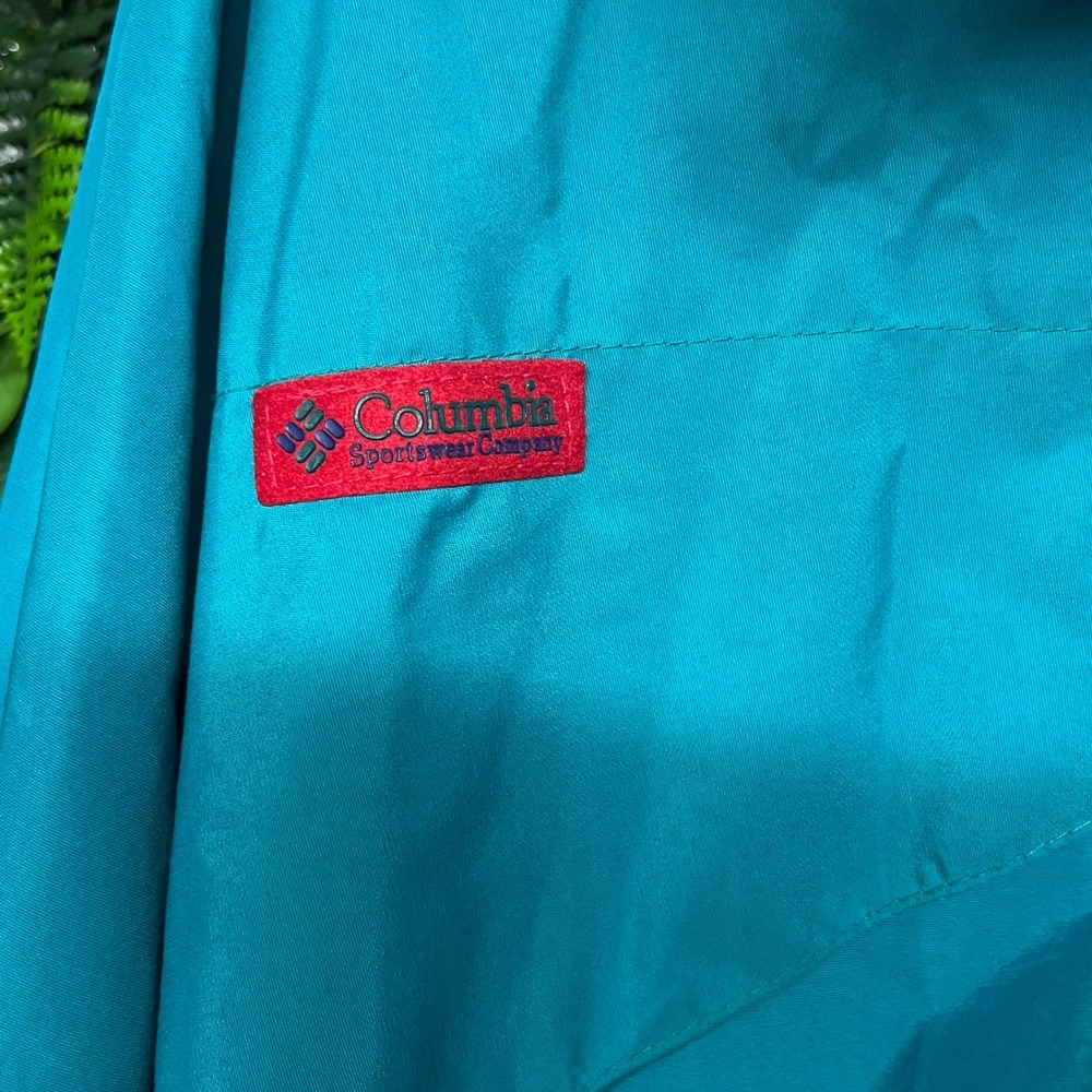 Vintage Columbia Whirlbird 3-in-1 Ski Jacket Mens XL Teal Red 90s Retro‎ Coat - Picture 11 of 11